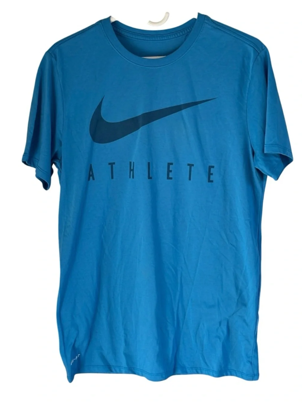 Nike Blue Athlete The Nike Tee Shirt Mens Size Large Athletic